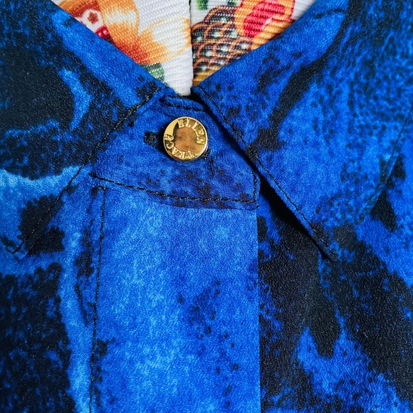 Ellen Tracy Button Down Tunic Shirt - Picture 8 of 10